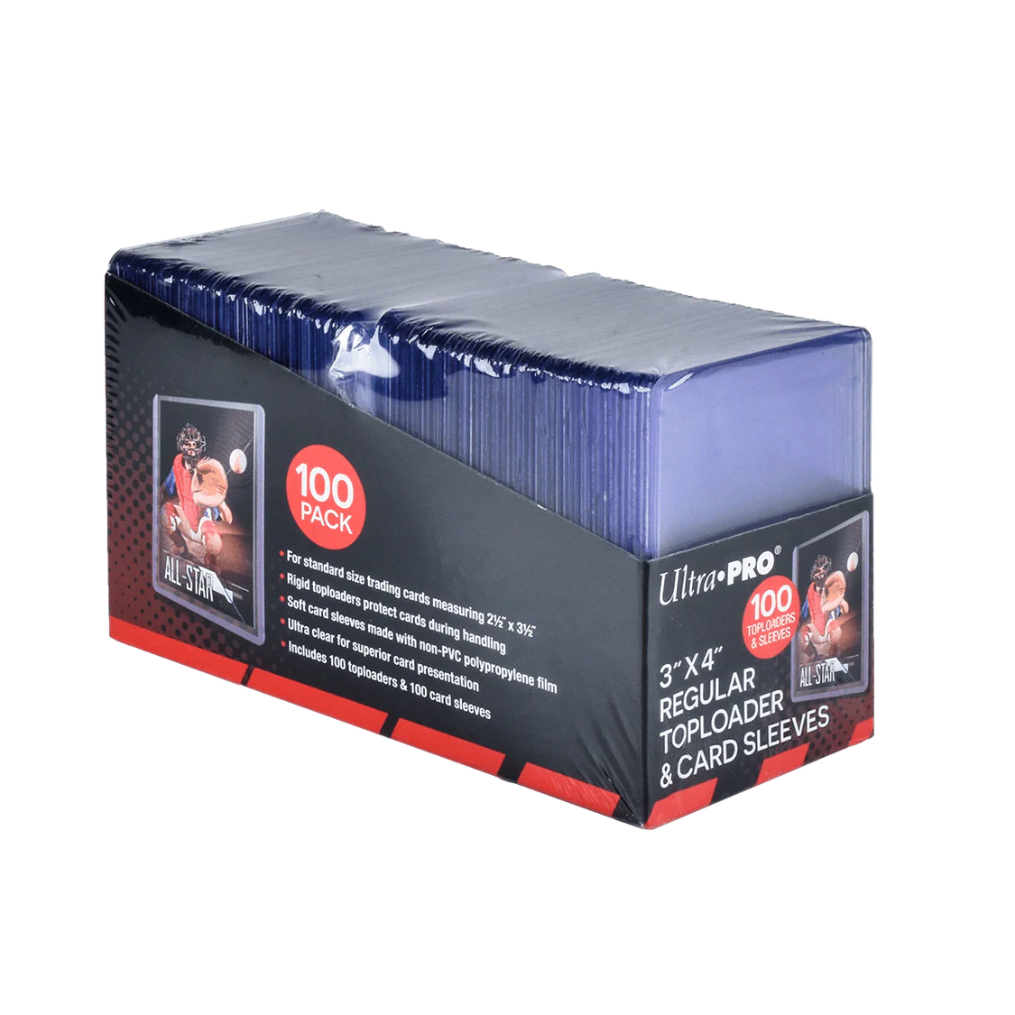 Ultra Pro Fundas clear + Toploader(100+100)