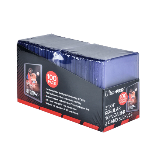Ultra Pro Fundas clear + Toploader(100+100)
