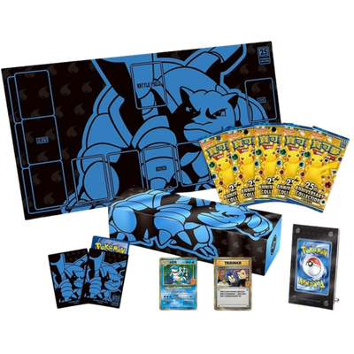Pokémon TCG 25th Anniversary Premium Collection Box Blastoise Chino · Caja Coleccionista