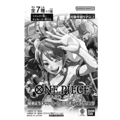 One Piece Card Game Let’s Get Started Promotion Pack Japonés · Sobre Promo
