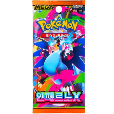 Pokémon TCG Inferno X M2 Coreano · Booster Box 30 sobres