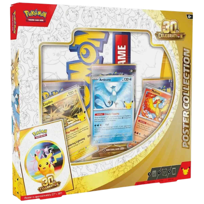 Poster Collection Pokémon 30 Aniversario (Inglés)