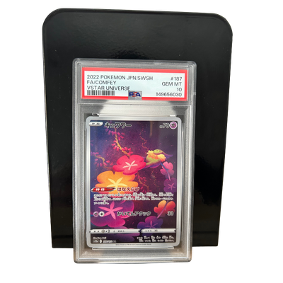 Pokémon Comfey 187/172 AR · Japonés · PSA 10