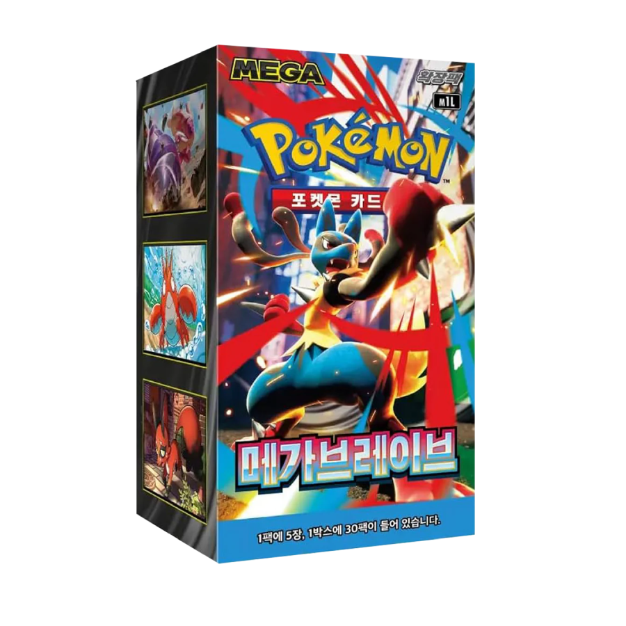 Pokémon TCG Mega Brave Booster box KR