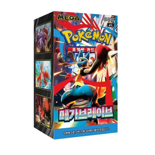 Pokémon TCG Mega Brave Booster box KR