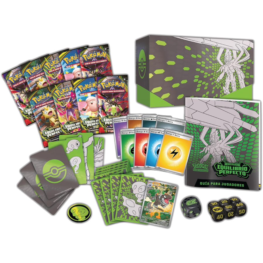 Elite Trainer Box Pokémon TCG Equilibrio Perfecto| ETB Español
