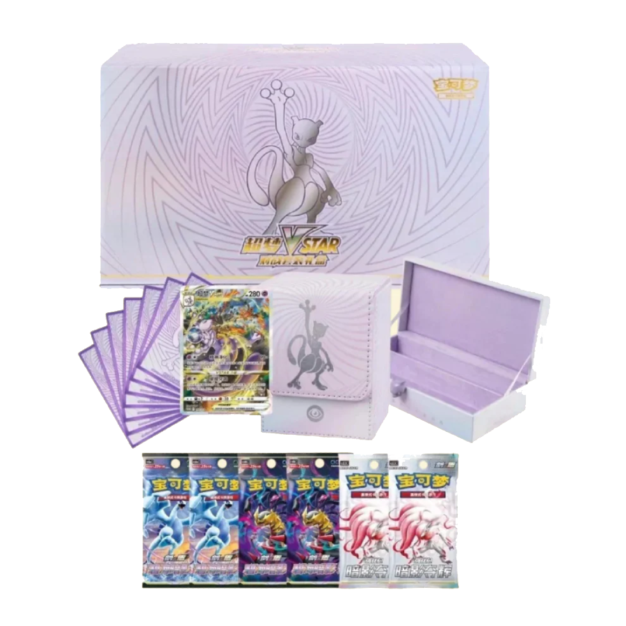 Mewtwo VSTAR Battle Set Gift Box Chino 🔥 Última unidad