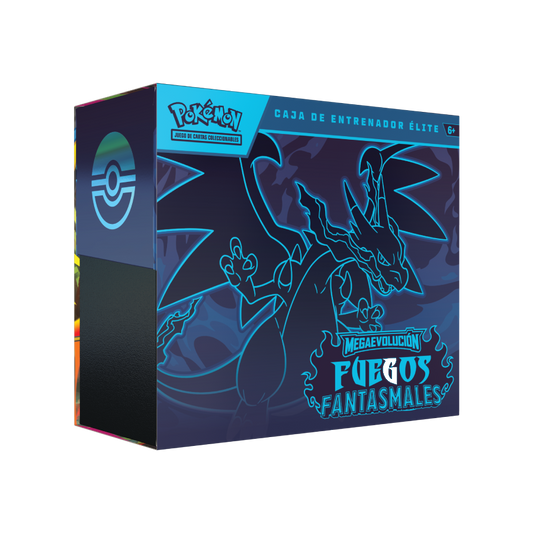 Elite Trainer Box Pokémon TCG Megaevolución Fuegos Fantasmales | ETB Español