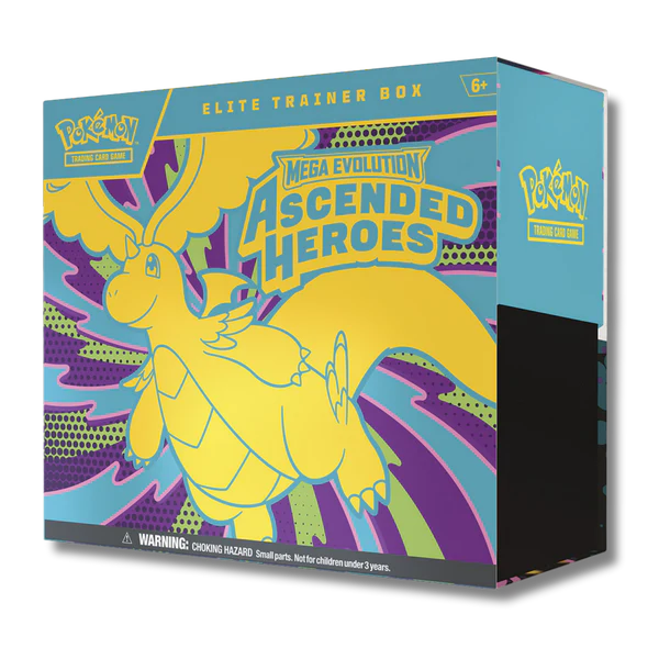 Elite Trainer Box Pokémon TCG Megaevolución Héroes Ascendentes | ETB Español
