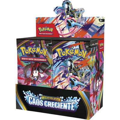 Caja de 36 sobres de Caos Creciente ES