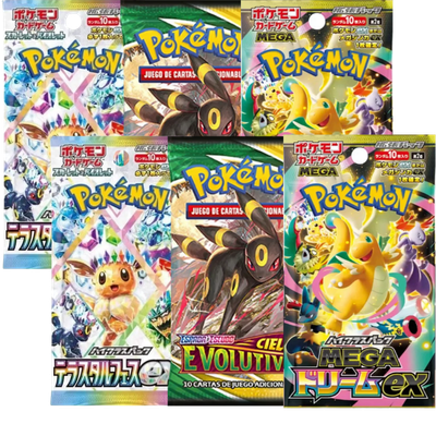 Pack Premium Pokémon TCG | 6 Sobres Variados