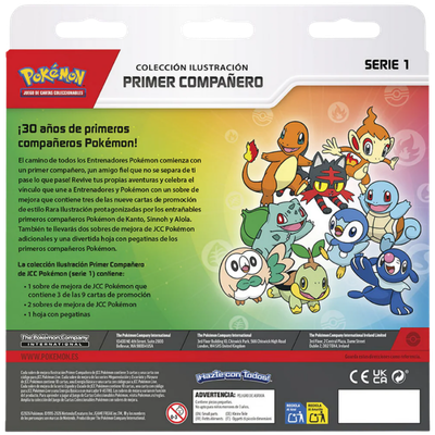 Pokémon TCG Caja Colección First Partner - Español Serie 1