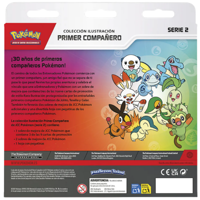 Pokémon TCG Caja Colección First Partner - Español Serie 2